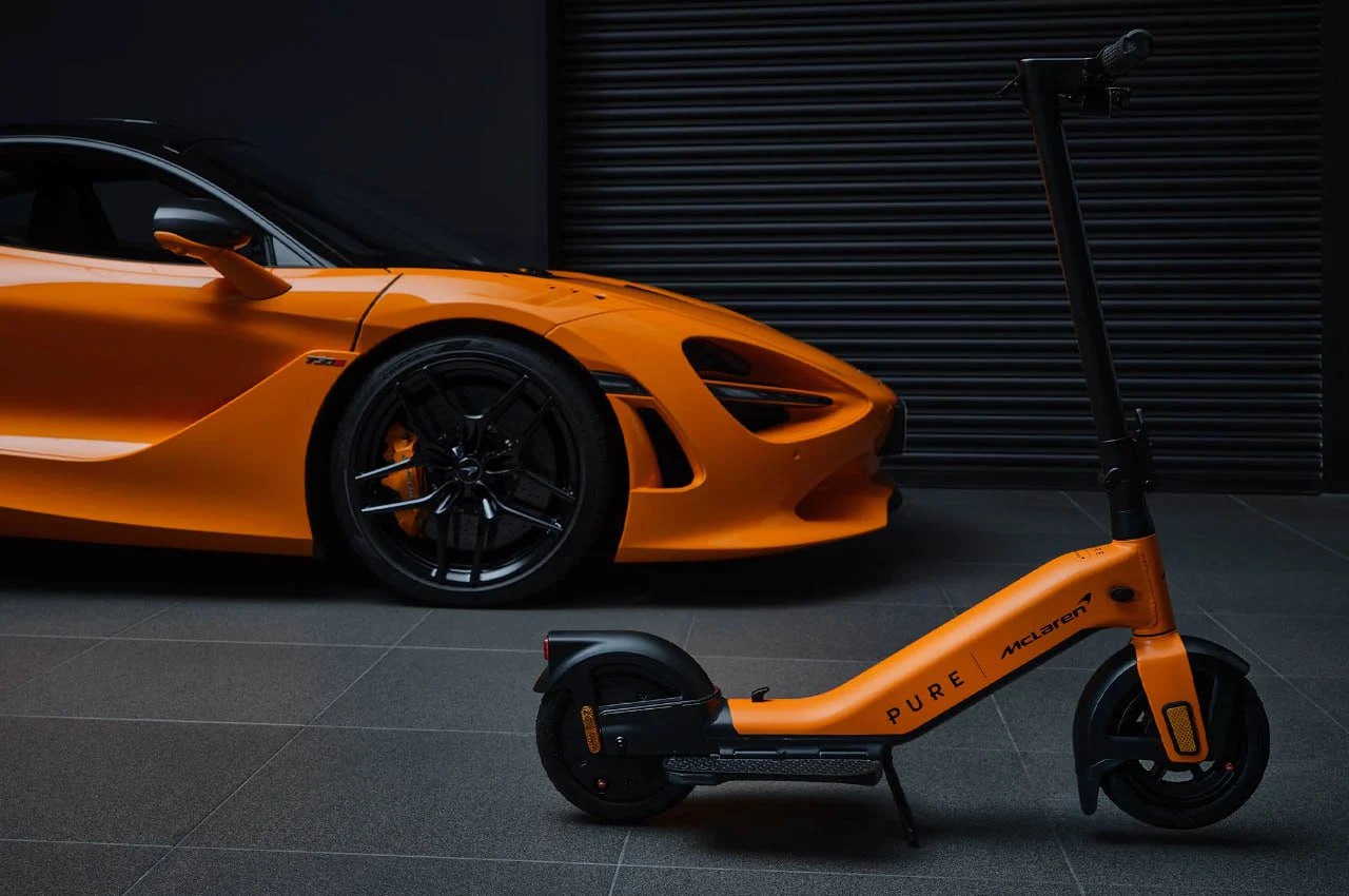 McLaren представили электросамокат в коллаборации с Pure.
Новинка получила двигатель на 710 Вт, максимальная скорость 25 км/ч. Заявленный запас хода — около 50 километров | Сетка — социальная сеть от hh.ru