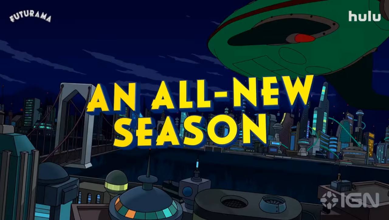 Good news everyone! 😍
Футурама, 9 сезон, с 29 июля!
Ждем! 
#чтопосмотретьдизайнеру #futurama #сериал #hulu #отдых | Сетка — социальная сеть от hh.ru