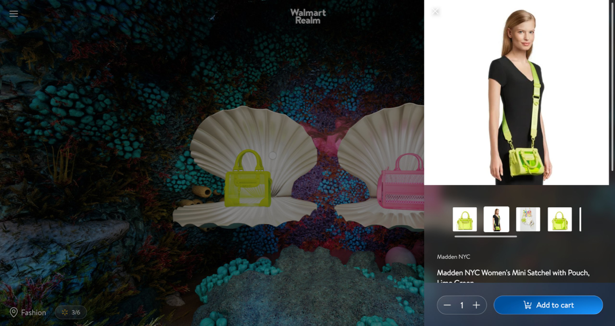 Walmart запустили 3D ecommerce platform - Realm! Это по сути разогрев и проба пера в направлении Metaverse | Сетка — социальная сеть от hh.ru