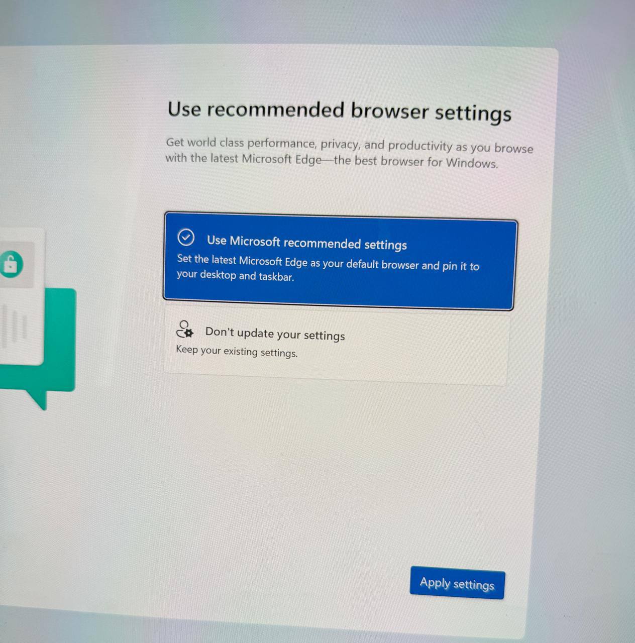 Microsoft продолжает преуспевать в дарк паттернах, чтобы перевести вас на Edge | Сетка — социальная сеть от hh.ru