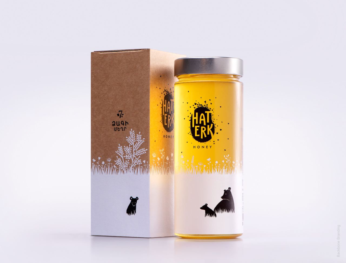 Упаковка аутентичной марки меда Haterk, разработанная ереванским агентством Backbone Branding
В небольшой деревне Атерк, в Нагорном Карабахе, производят экологически чистые, далекие от промышленной пе... | Сетка — социальная сеть от hh.ru