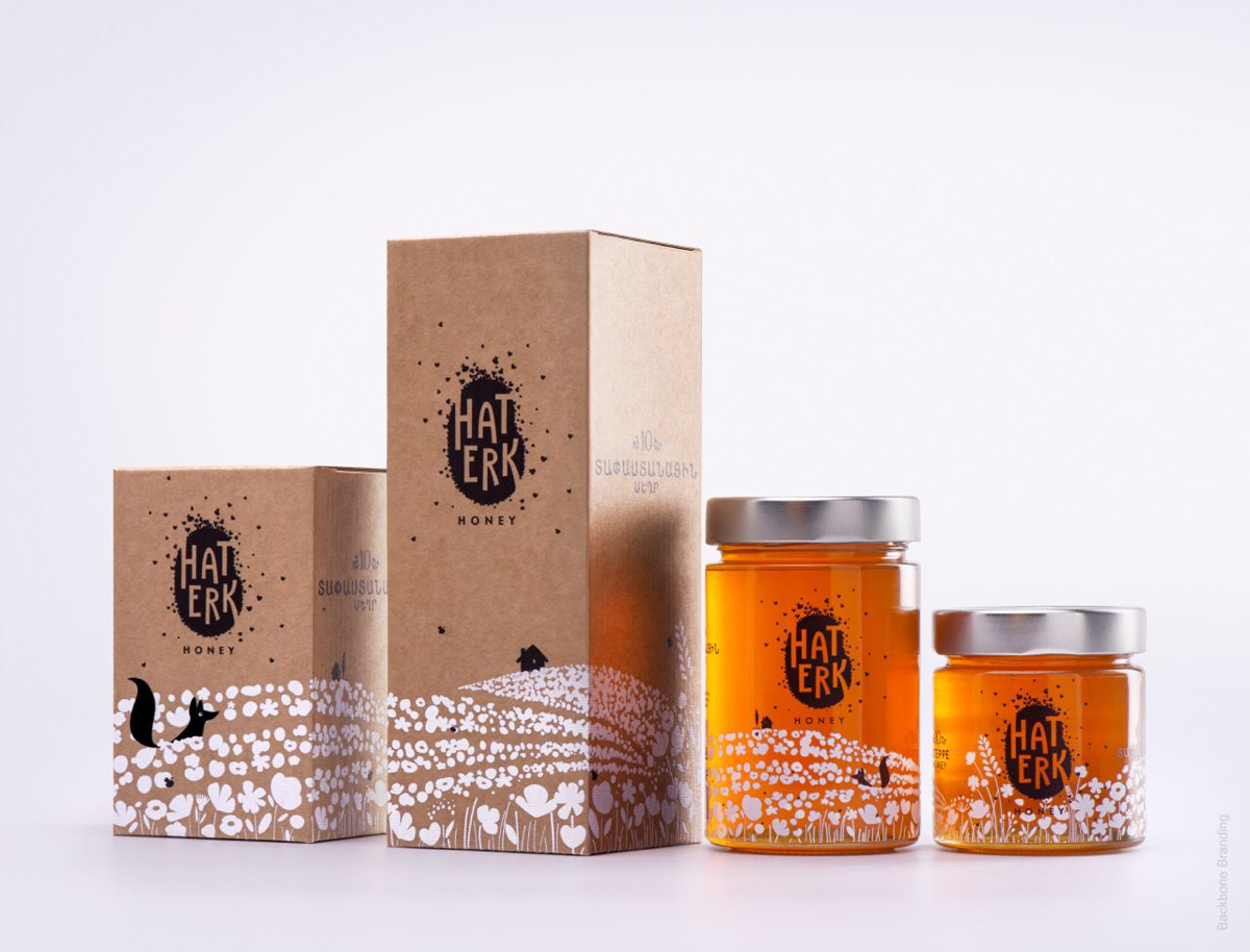 Упаковка аутентичной марки меда Haterk, разработанная ереванским агентством Backbone Branding
В небольшой деревне Атерк, в Нагорном Карабахе, производят экологически чистые, далекие от промышленной пе... | Сетка — социальная сеть от hh.ru