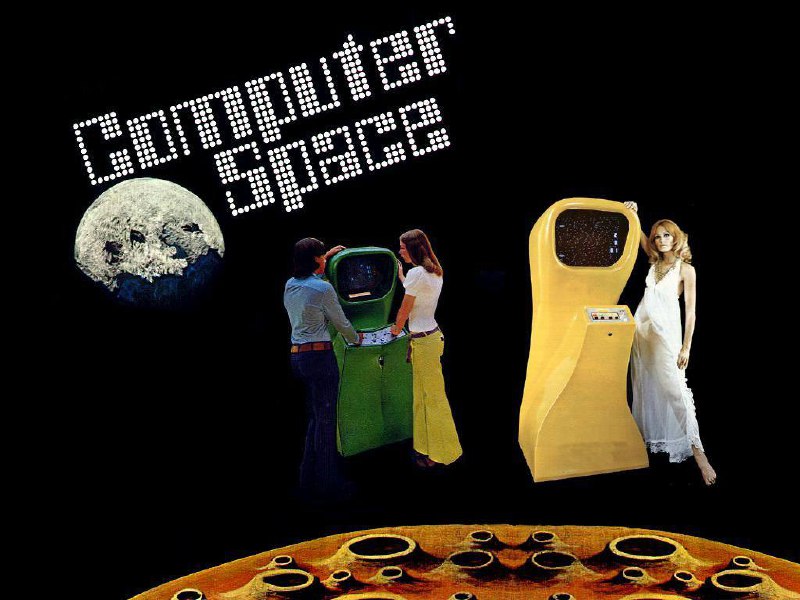 ### Computer Space (1971) 🚀
Краткая история: 
Computer Space, разработанная Ноланом Бушнеллом и Тедом Дабни, была первой коммерческой аркадной видеоигрой | Сетка — социальная сеть от hh.ru
