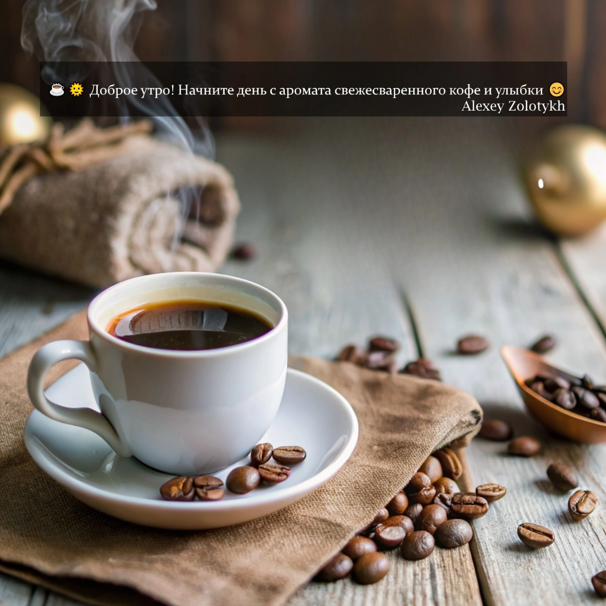 ☕️🌞 Доброе утро! Начните день с аромата свежесваренного кофе и улыбки 😊 | Сетка — социальная сеть от hh.ru