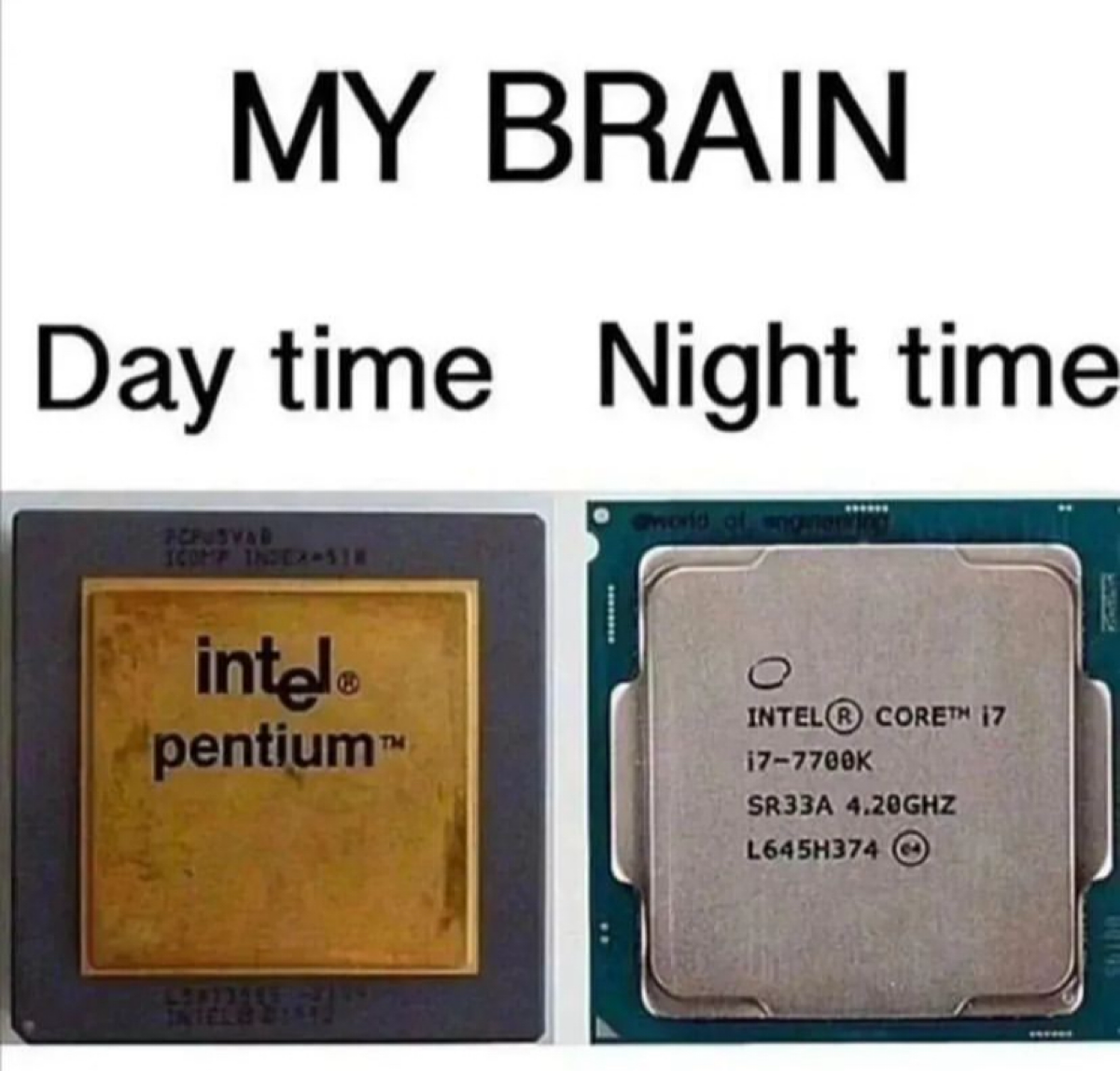 #мем #мемдня #мемасики #мемы #intel | Сетка — социальная сеть от hh.ru