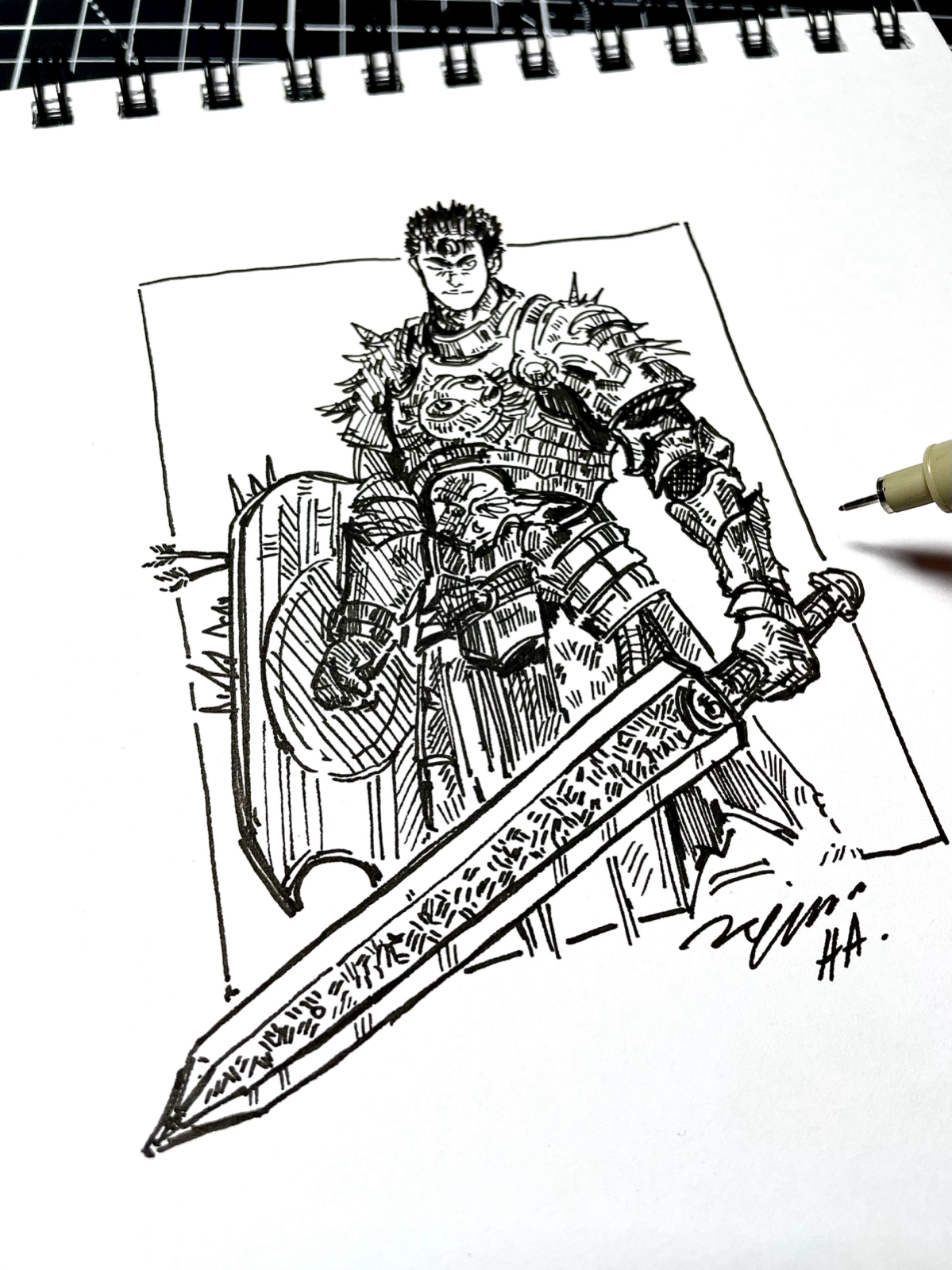 Рисунок дня 🗡️
#рисунок #художники #традишка | Сетка — социальная сеть от hh.ru