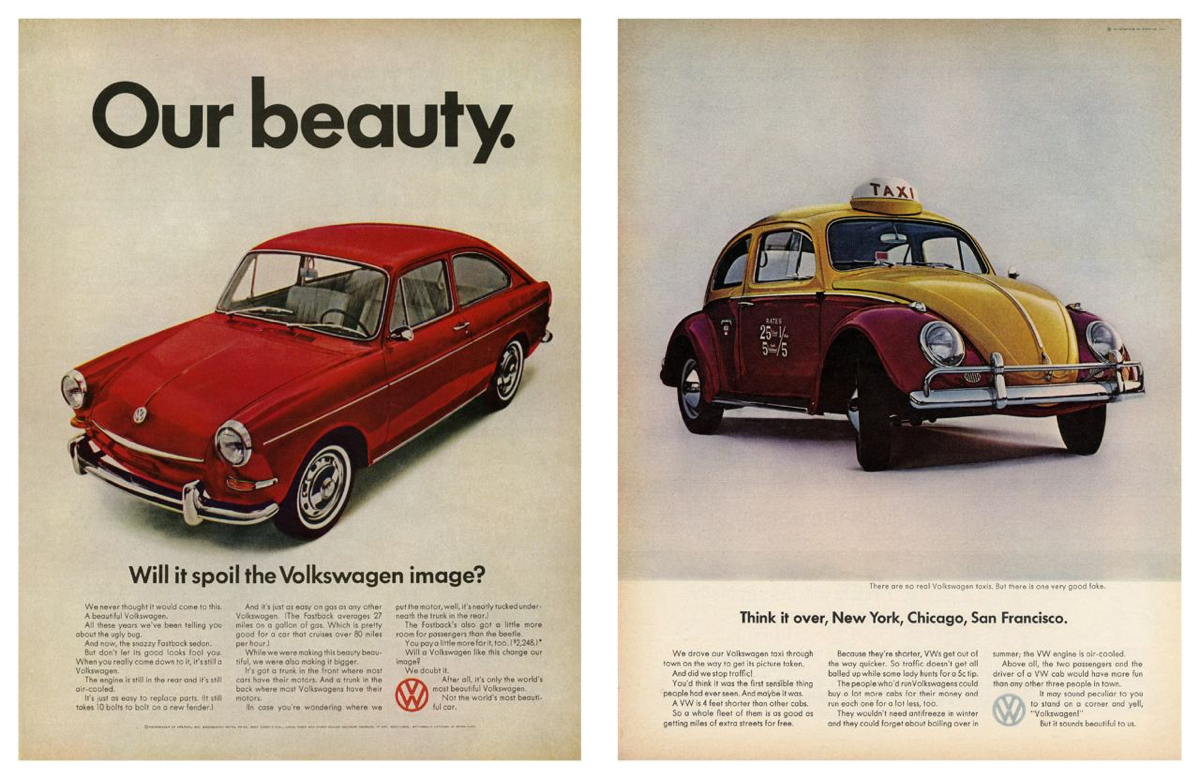 Полная коллекция плакатов знаменитой рекламной кампании XX века Volkswagen Beetle
Мы собрали и опубликовали все, что можно найти в сети, плакаты канонической рекламной кампании «Жука»
У всех лишь неск... | Сетка — социальная сеть от hh.ru