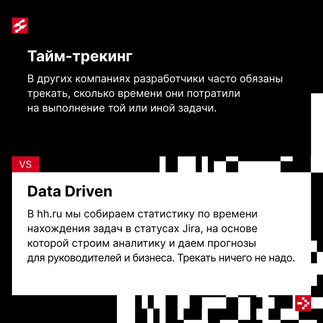 Delivery-процессы — в различных IT-компаниях неповторимы, как линии на ладонях.
У нас в hh.ru тоже разработана собственная система, обеспечивающая комфорт для всех участников | Сетка — социальная сеть от hh.ru