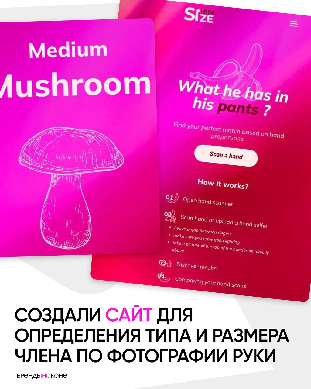 Разработчица устала от пустых обещаний и создала сайт, который определяет размер и тип (да) пениса по фотографии мужской руки | Сетка — социальная сеть от hh.ru