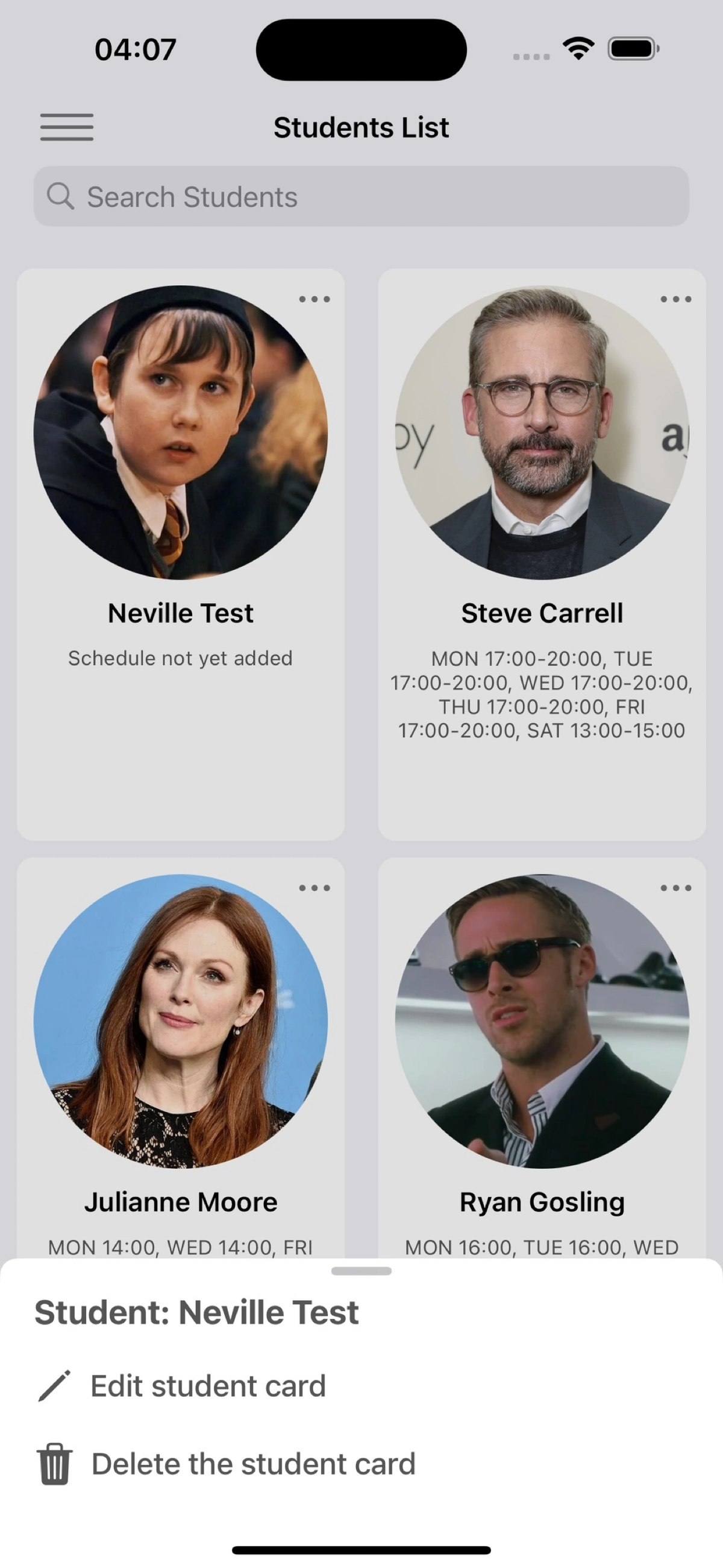 🚀 A small "mature" update to my Student App!
📱 Now with a sleek Bottom Sheet for quick and easy profile edits and deletions | Сетка — социальная сеть от hh.ru