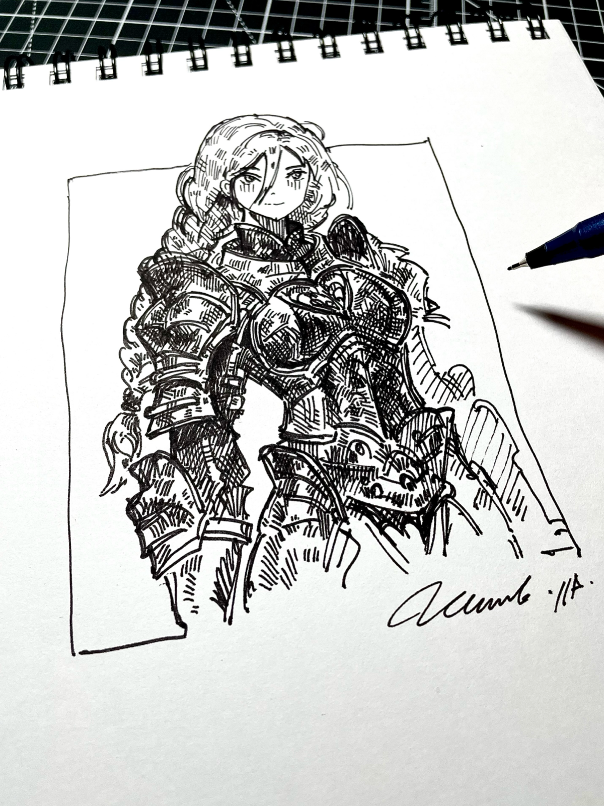 Рисунок дня 🖋️
#традишка #концептарт | Сетка — социальная сеть от hh.ru