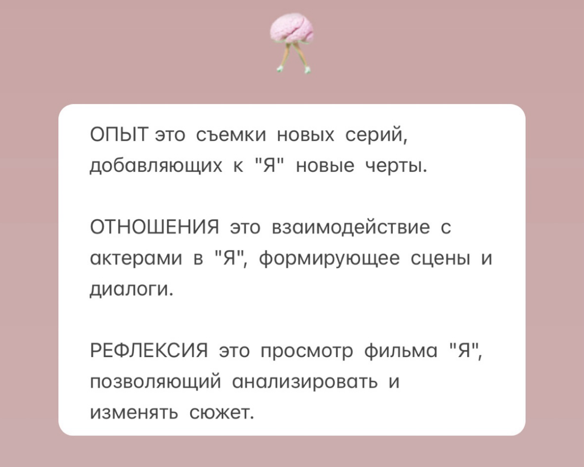 МОЗГ - РЕЖИССЕР ТВОЕГО «Я»
Сегодня постараюсь объяснить вам о работе мозга простыми словами на примере фильма.
Представим, что мозг это режиссер  и ваше «Я» - его главный фильм | Сетка — социальная сеть от hh.ru
