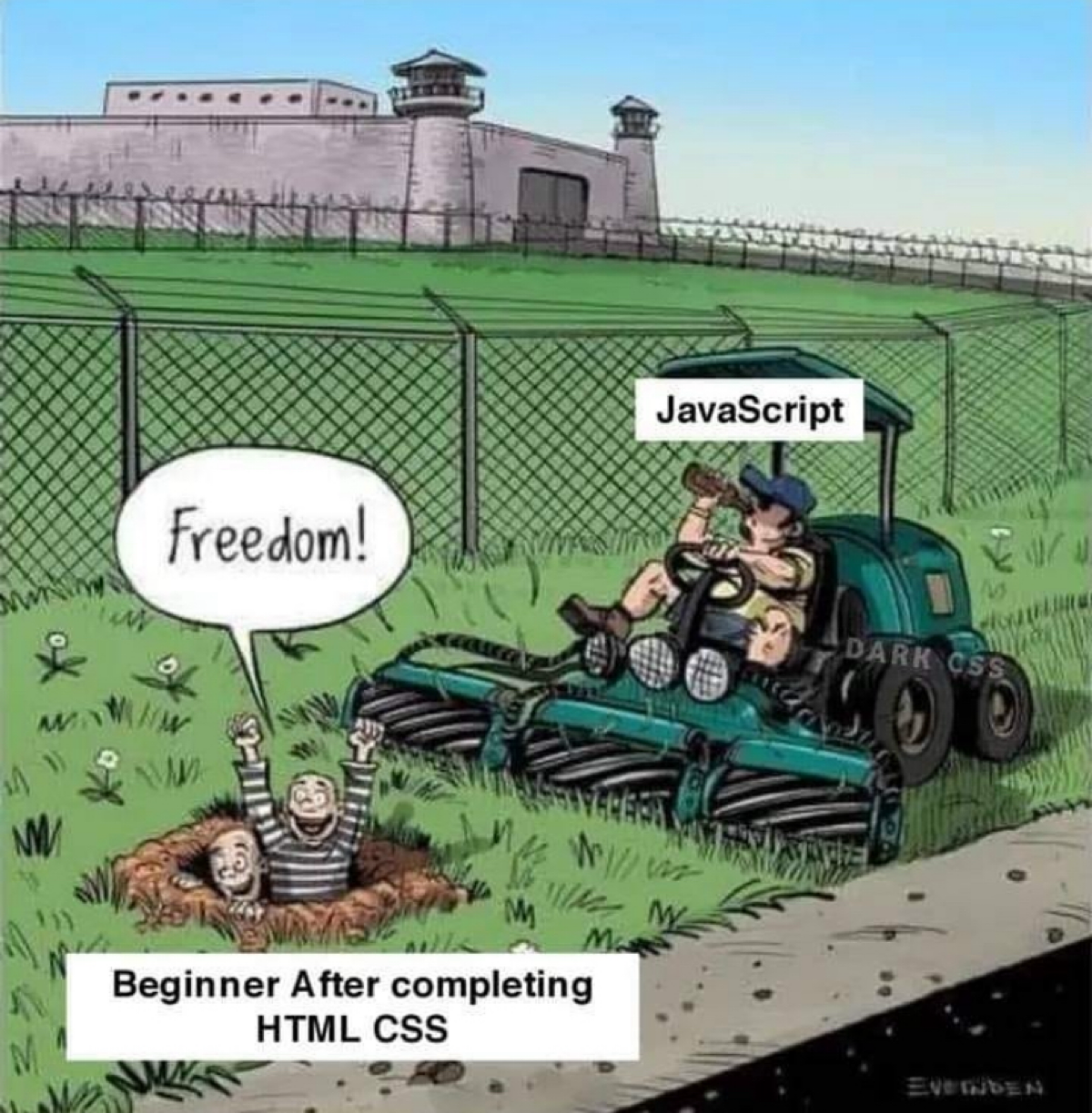 #мем #мемы #мемасики #программист #код #programming #code #coding #javascript #html #css | Сетка — социальная сеть от hh.ru