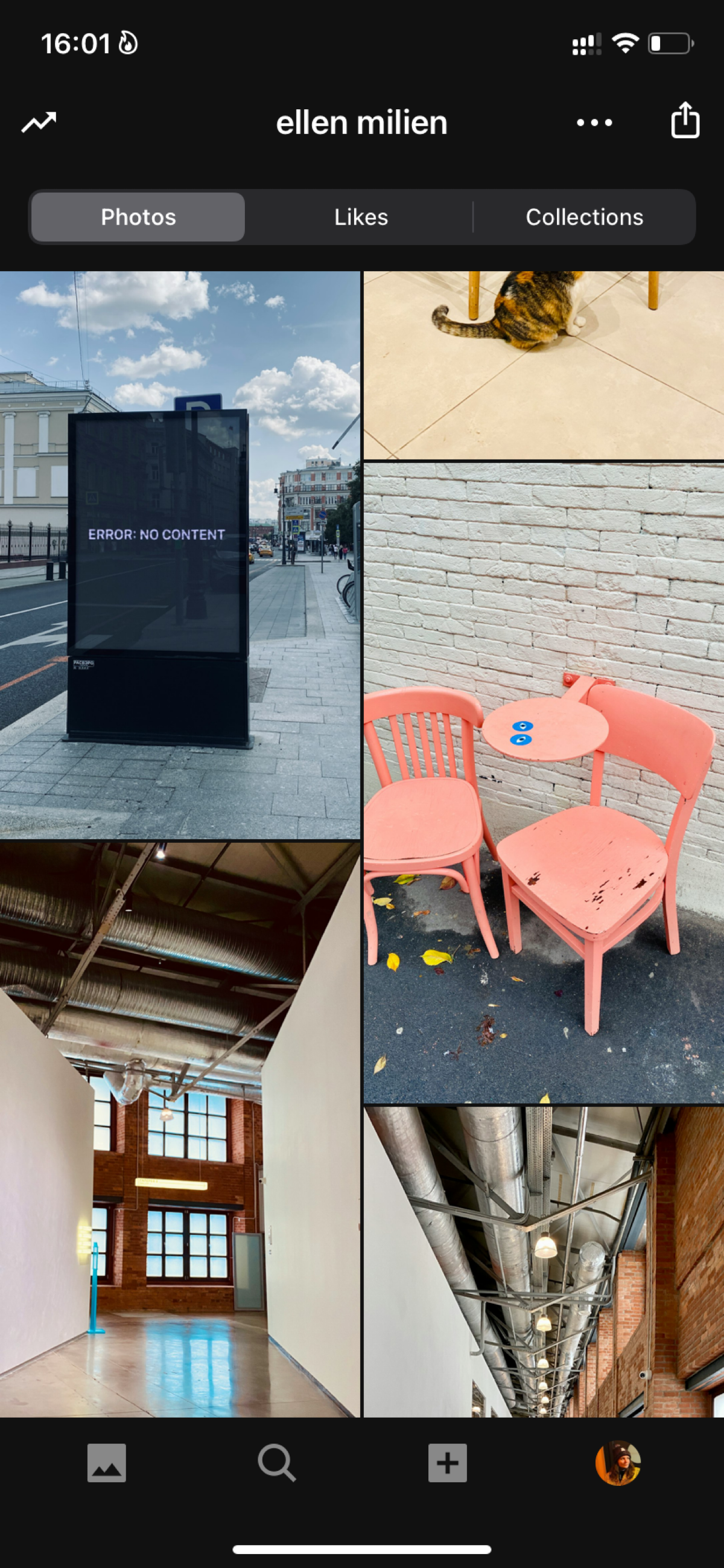 Я есть на #Unsplash 😊 Вдруг кто хотеть мои фотки — велкам!
Их можно использовать в проектах, на сайтах, как заставку на телефон или некоторые как мокап! 
https://unsplash | Сетка — социальная сеть от hh.ru