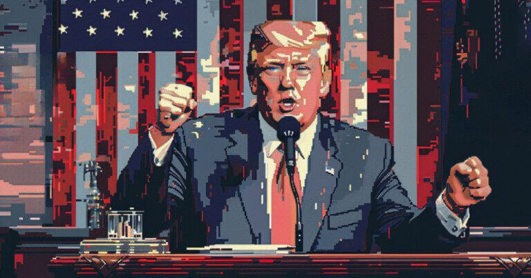 Бывший президент Трамп намекает на новую серию NFT | Сетка — социальная сеть от hh.ru