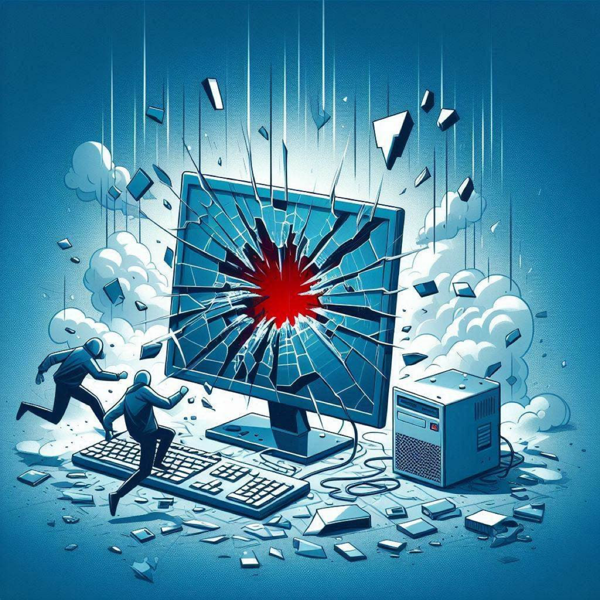 Массовый BSOD Windows — Депремировать нельзя уволить | Сетка — социальная сеть от hh.ru