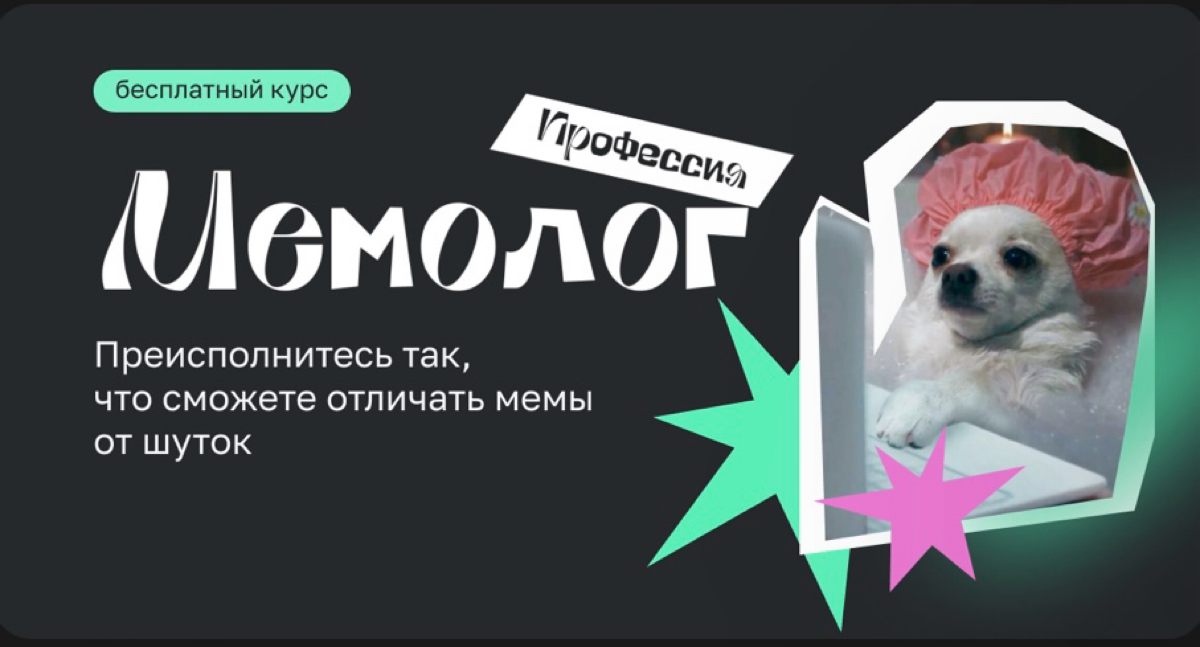 А вы знали, что на нетологии появился курс по профессии «мемолог»? И это не первоапрельская шутка! За то, что я делаю бесплатно эти гении, не побоюсь этого слова, берут деньги… | Сетка — социальная сеть от hh.ru