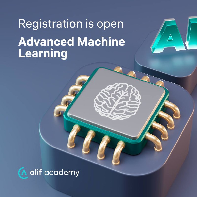 🇺🇿🇹🇯 Alif Academy запускает бесплатные курсы машинного обучения для Junior/Junior+ ML из Узбекистана и Таджикистана 
Этот курс для тех, кто уже достиг уровня Junior и стремится к уровню Middle | Сетка — социальная сеть от hh.ru