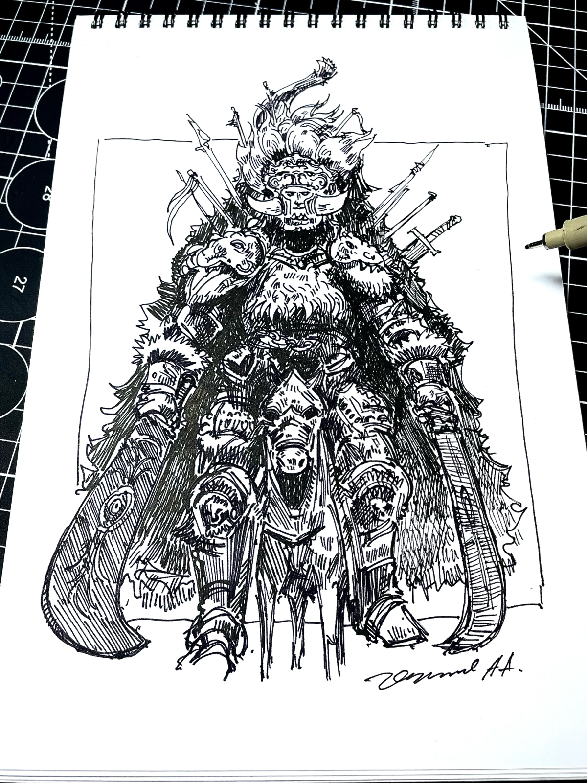 Рисунок дня 🖋️🗡️ 
#фанарт #художники #творчество | Сетка — социальная сеть от hh.ru