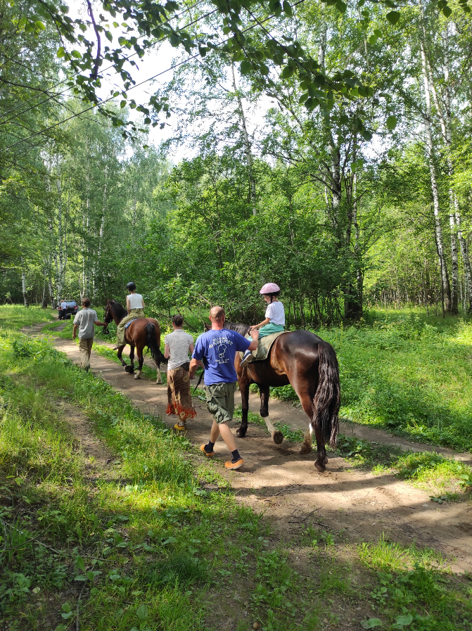 Лес и лошади. В нашей семье именно так выглядят любимые выходные.
А у вас как? | Сетка — социальная сеть от hh.ru