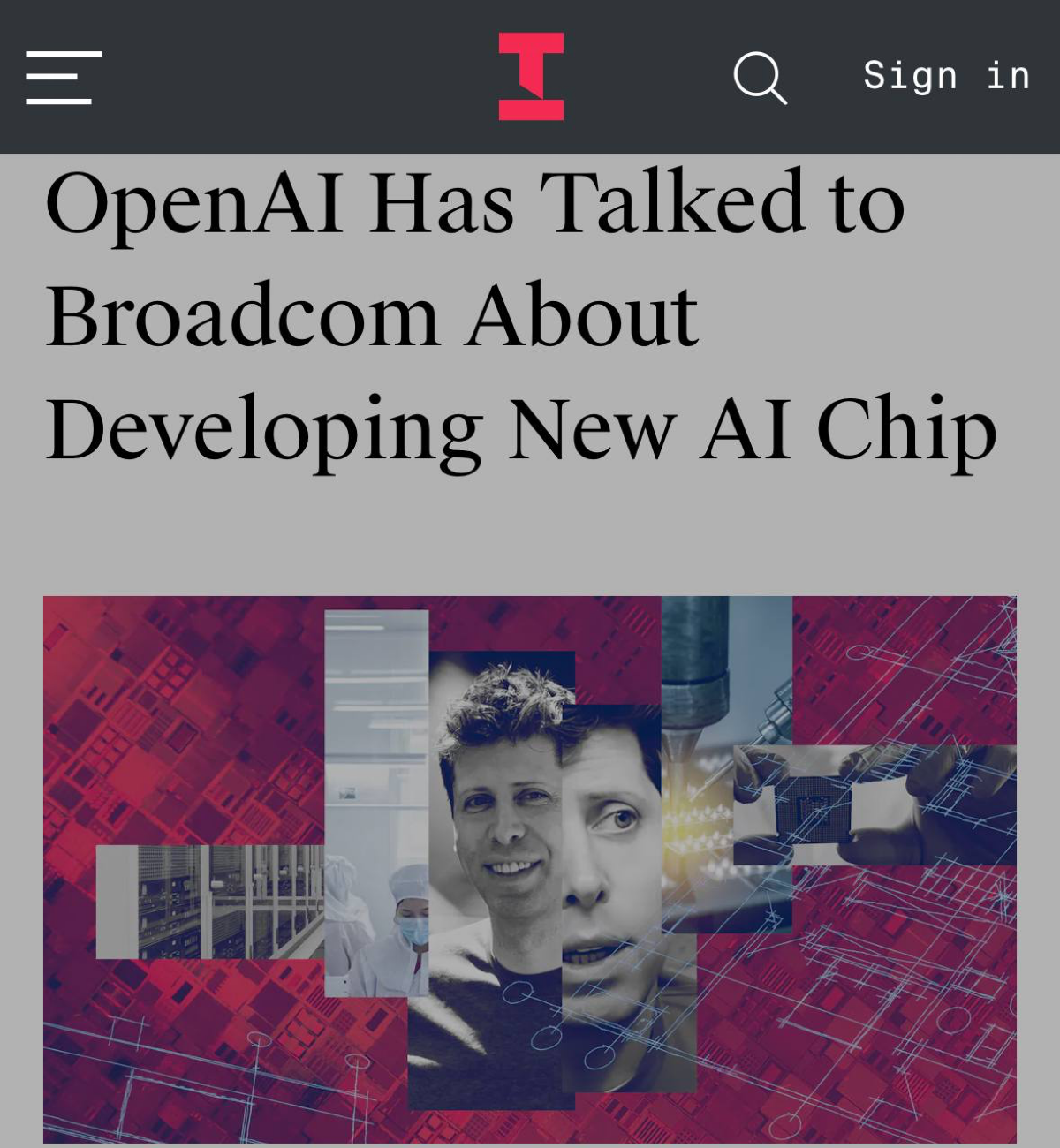 ⚡️Игра престолов: OpenAI будет выпускать свои чипы.
Альтман объявил войну дяде Хуангу и лично ведёт переговоры с американским полупроводниковым гигантом Broadcom | Сетка — социальная сеть от hh.ru