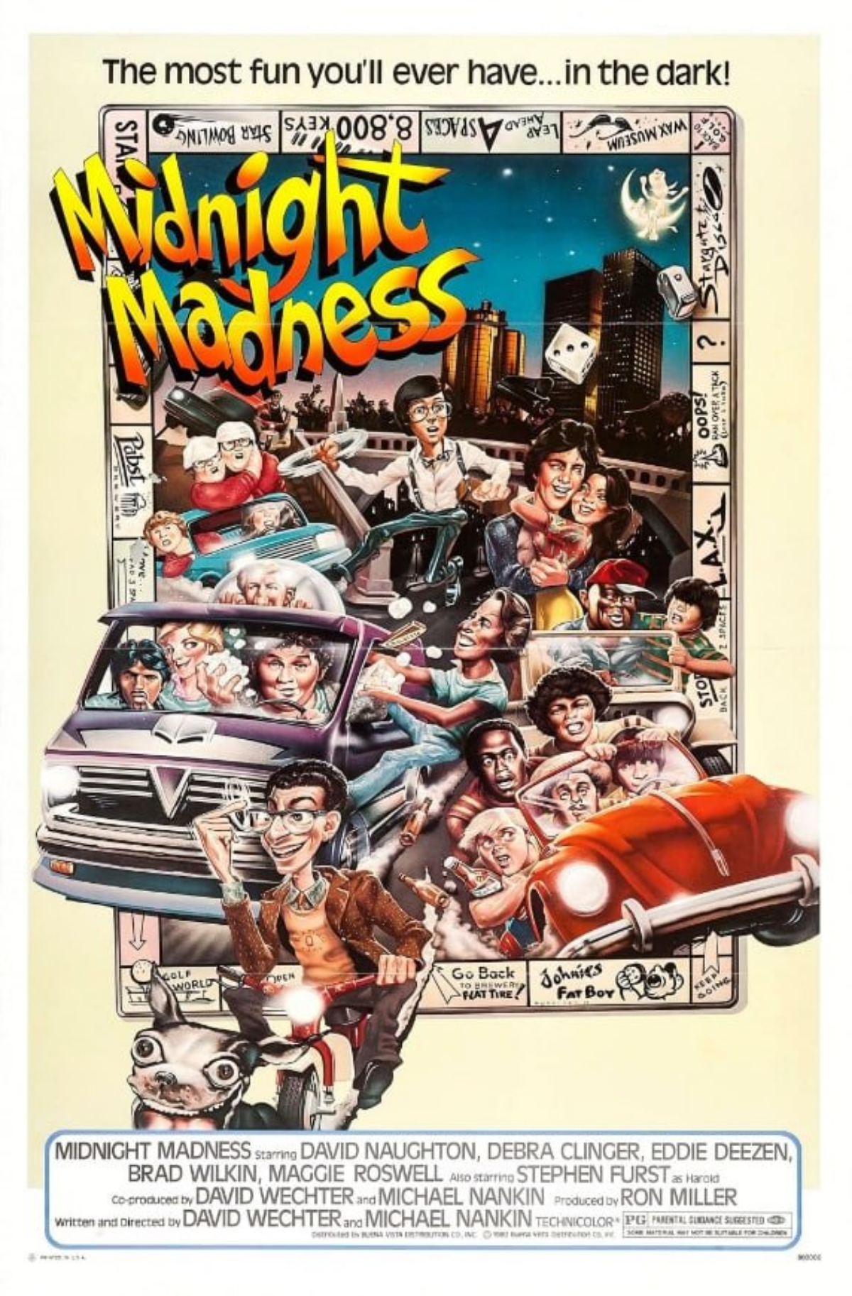 Фильм Midnight Madness (1980). На заре автоквестов. | Сетка — социальная сеть от hh.ru