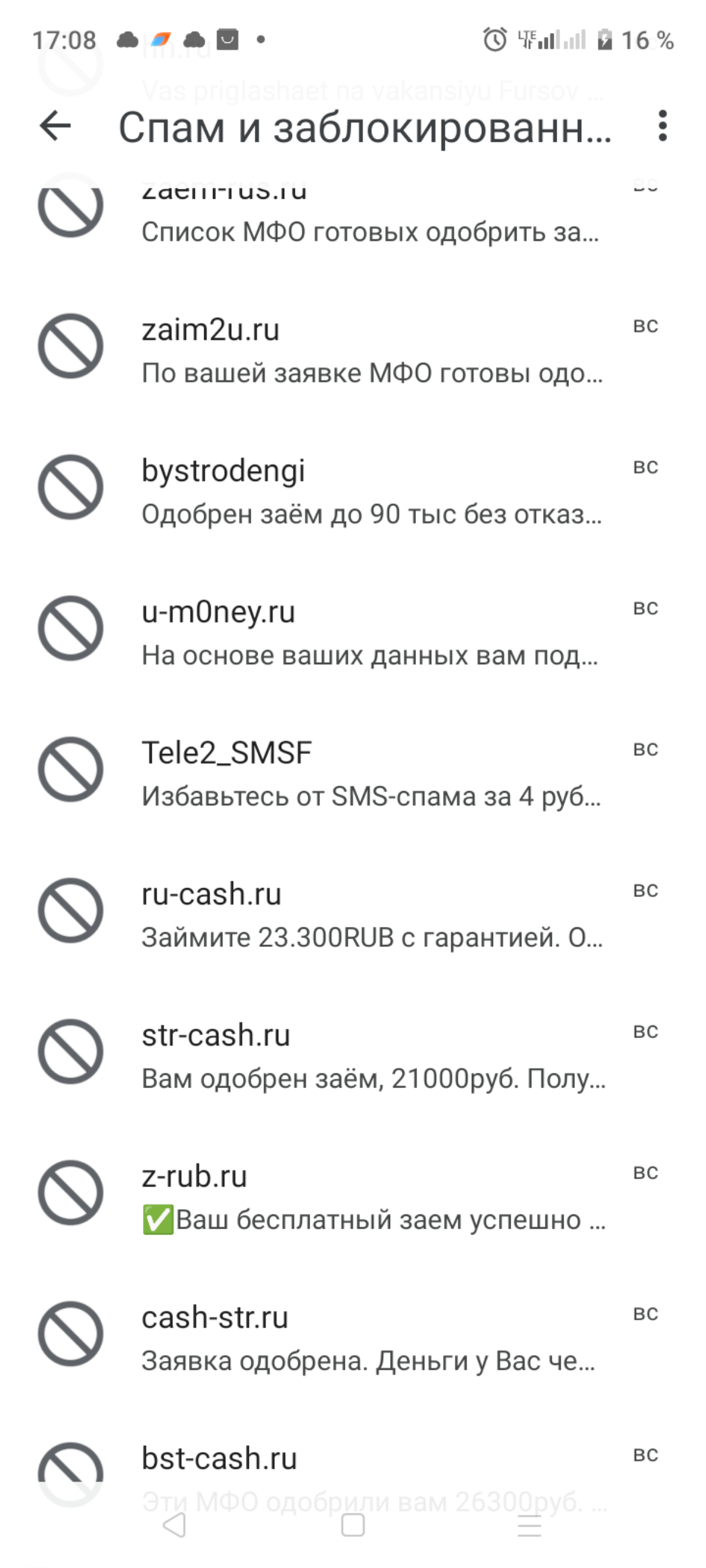 Список микрозаймовых контор после обращения в Альфа-банк | Сетка — социальная сеть от hh.ru