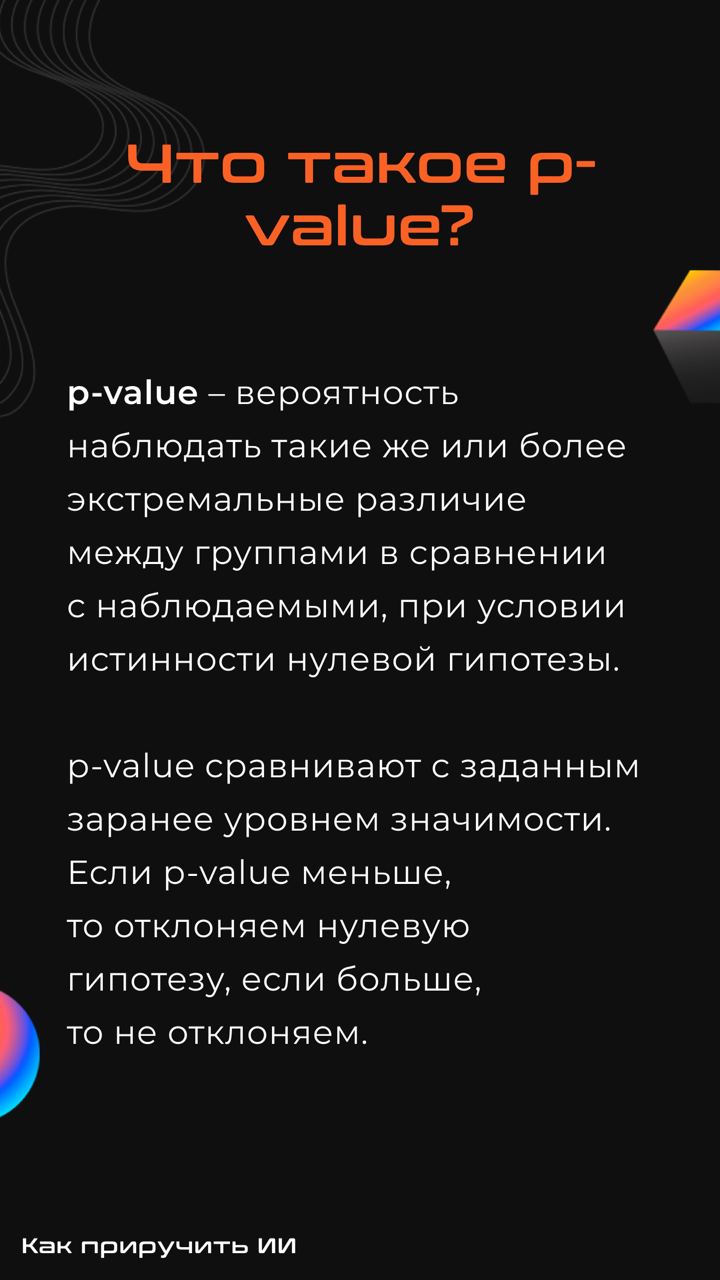 Подготовили гайд по проведению А/Б тестов — удобно использовать как шпаргалку во время собеседований, мы проверяли 🔥
Ссылка на калькулятор:
https://www.evanmiller.org/ab-testing/sample-size.html | Сетка — социальная сеть от hh.ru