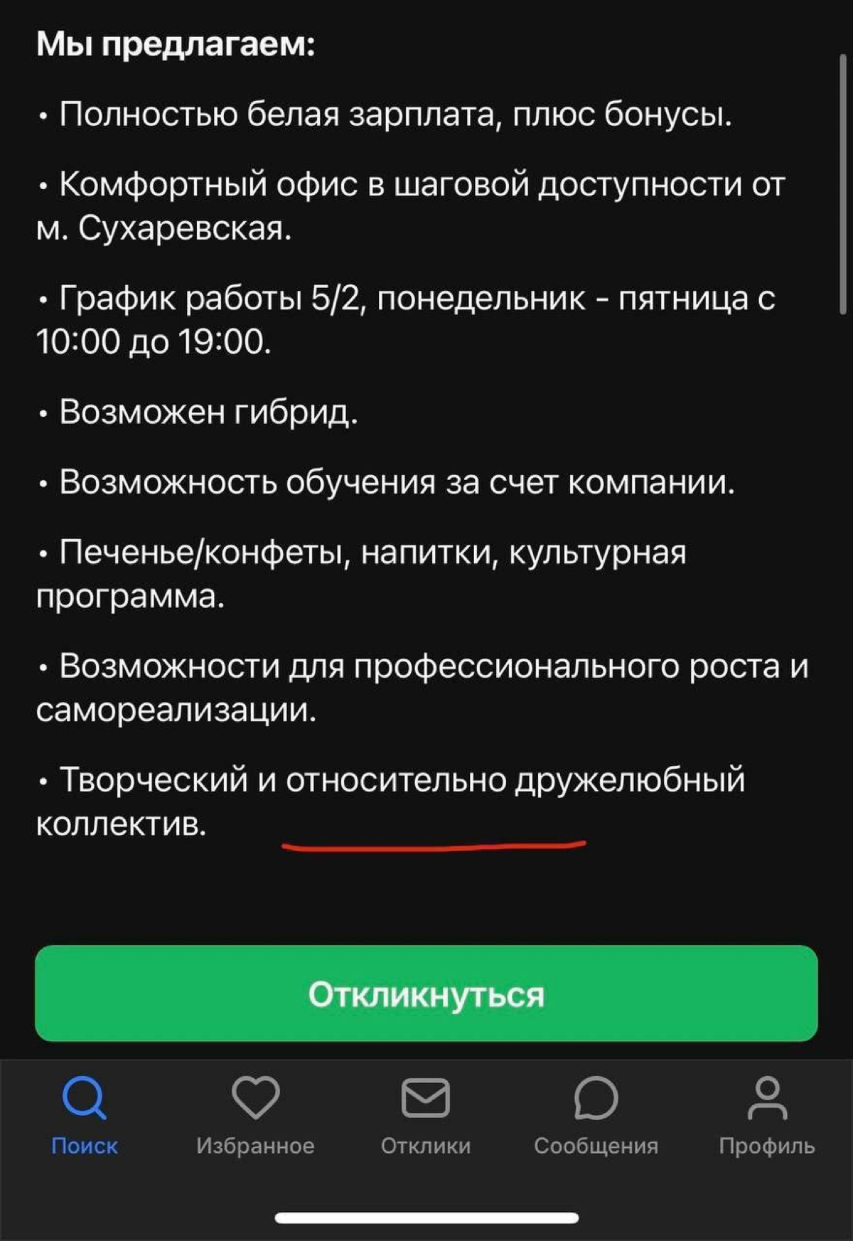 Зато честно | Сетка — социальная сеть от hh.ru