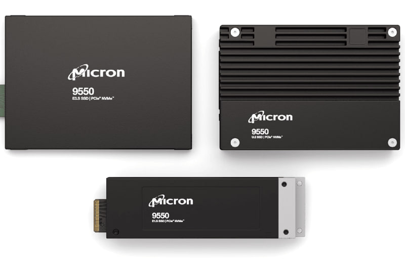 Micron представила серию накопителей 9550
Micron Technology представила серию NVMe-накопителей Micron 9550, заявленных как самые быстрые в мире PCIe 5.0 SSD для ЦОД | Сетка — социальная сеть от hh.ru