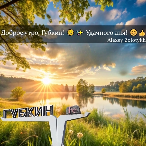 Доброе утро, Губкин! 🌞✨ Удачного дня! 😊👍 | Сетка — социальная сеть от hh.ru