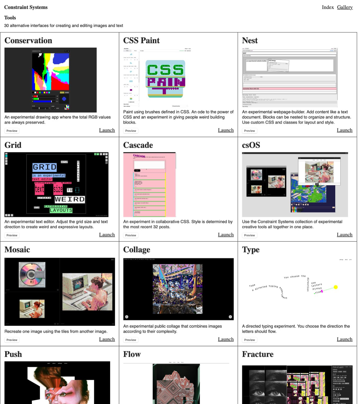 Constraint Systems — коллекция из трёх десятков веб-инструментов для творческого преобразования и искажения текста и изображений
https://https://constraint.systems
#awdtool #awdwebtool | Сетка — социальная сеть от hh.ru