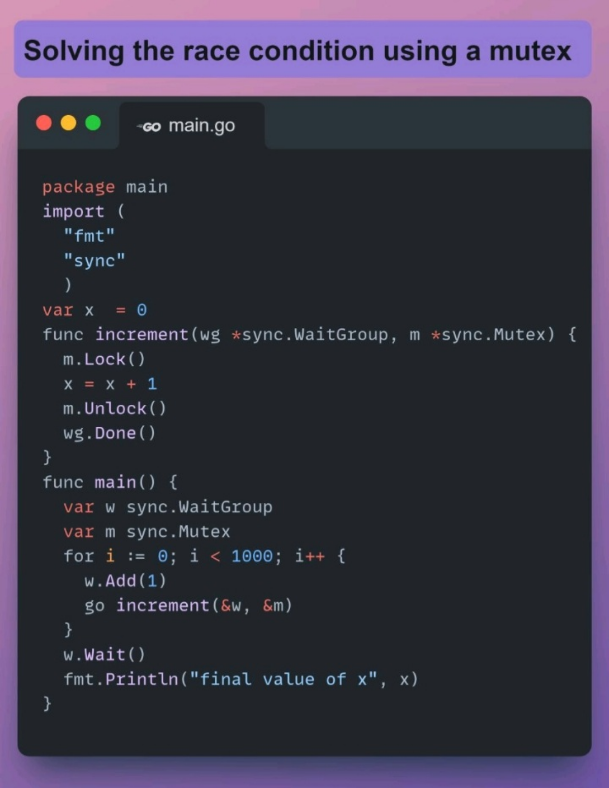 Race condition в Golang | Сетка — социальная сеть от hh.ru