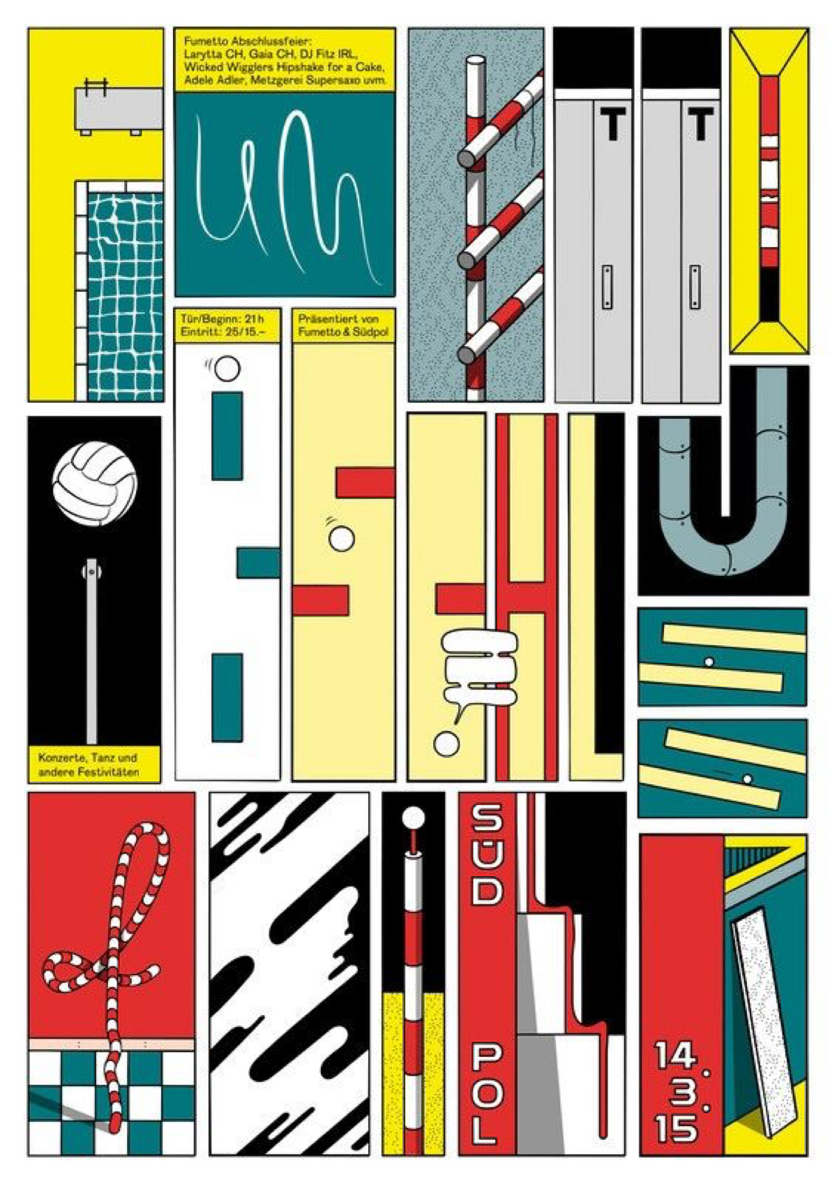 Некоторые афиши Зюдполя | Сетка — социальная сеть от hh.ru