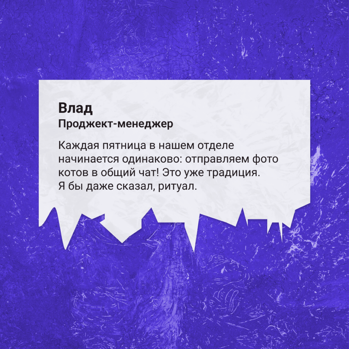 — Почему по средам все чатики завалены картинками жаб?
— У нас тут так принято.
А какие странные привычки есть у вас в компании? | Сетка — социальная сеть от hh.ru