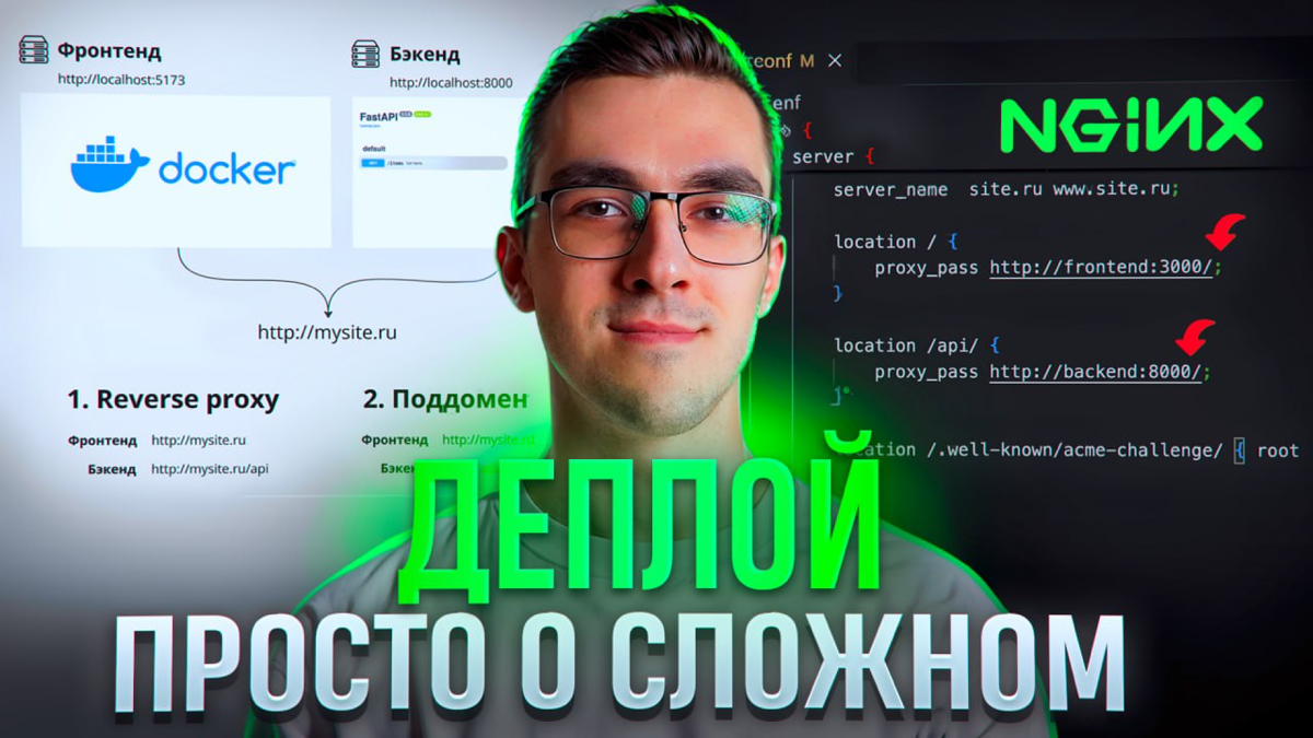 Деплой фронтенд и бэкенд приложений - просто о сложном | Сетка — социальная сеть от hh.ru