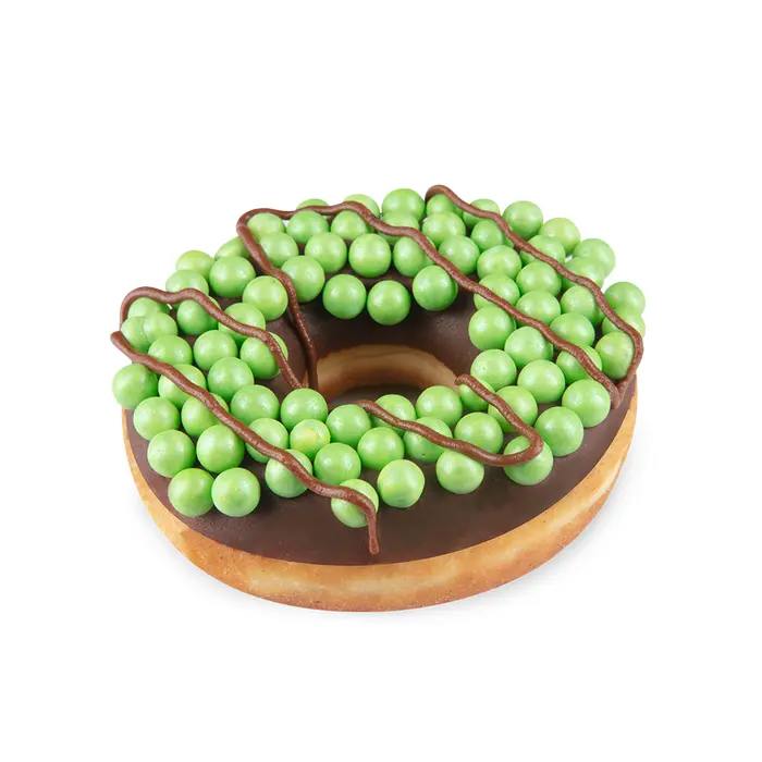 Если вы в Перу, то обязательно сходите в Dunkin’ Donuts. Именно в Перу выпустили лимитированную коллекцию пончиков посвященных выходу «Шрека 5» | Сетка — социальная сеть от hh.ru