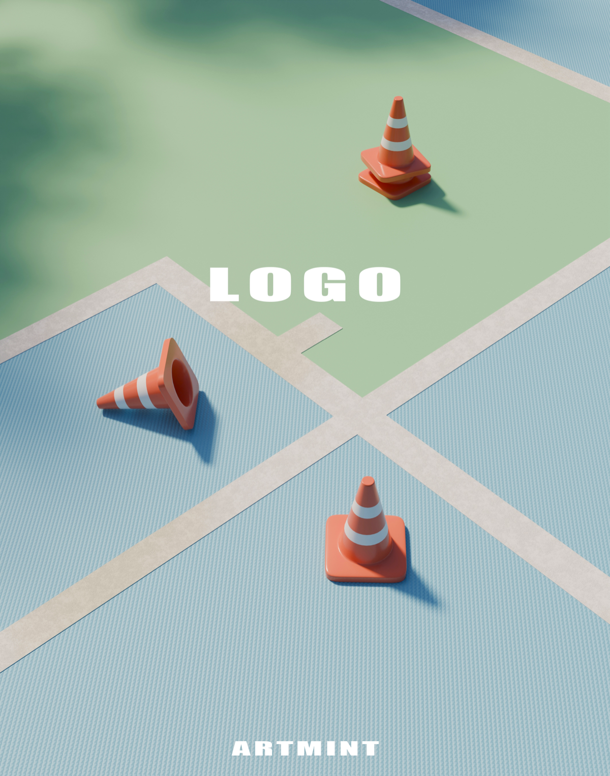 3D иллюстрация на спортивную тему. | Сетка — социальная сеть от hh.ru