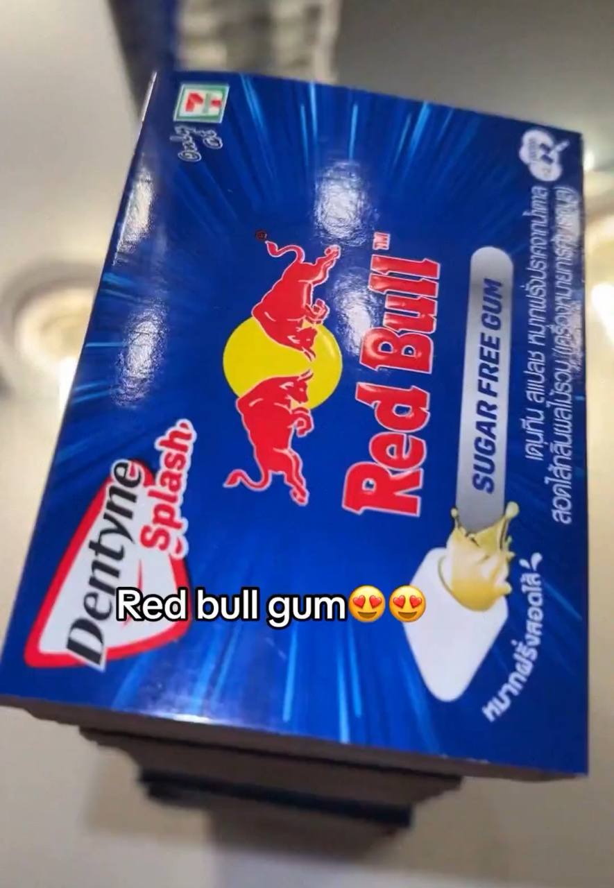 Энергетики теперь в виде жвачек: бодрящую резинку с Red Bull нашли в магазинах Таиланда. Судя по отзывам, она и правда бодрит, только вот на вкус напоминает типичные лекарства от кашля | Сетка — социальная сеть от hh.ru