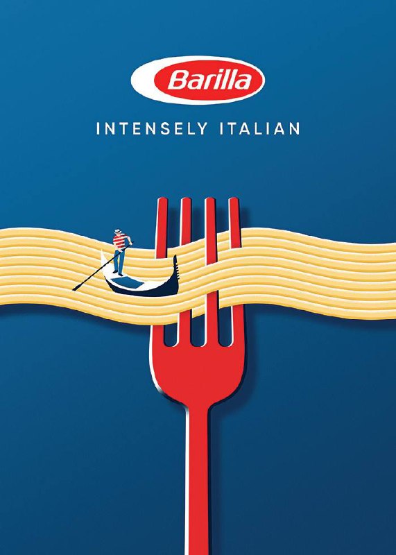 #вдохновение 
Сегодня в дизайн-меню: Иллюстрации для любимых макарон
Очень выразительно и точно передана итальянская идентичность! В макаронах penne угадывается Пизанская башня, а в спагетти холмы и в... | Сетка — социальная сеть от hh.ru