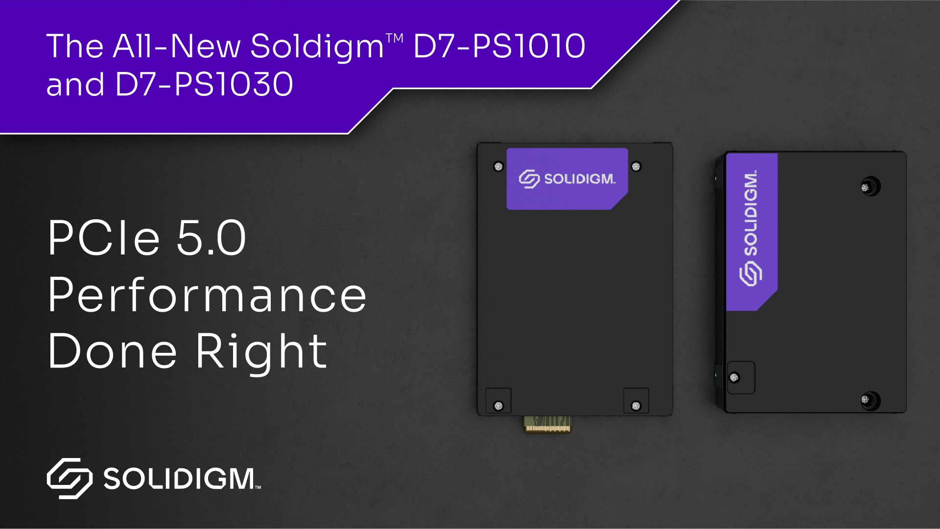 Solidigm представила самый быстрый SSD
Компания Solidigm представила новые SSD серии D7-PS1010 и D7-PS1030 на базе 176-слойной флеш-памяти SK hynix с интерфейсом PCI Express 5.0 | Сетка — социальная сеть от hh.ru