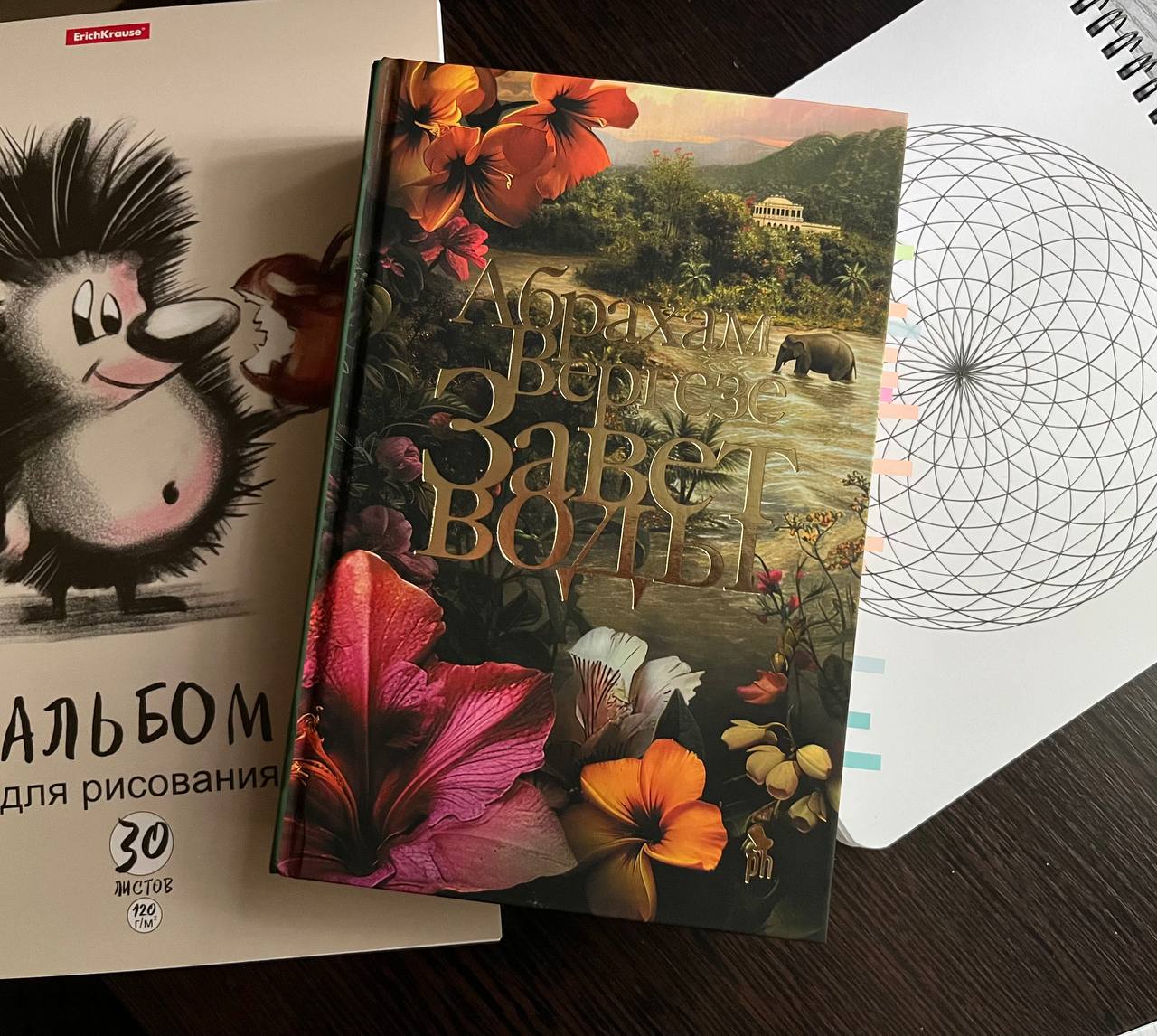 📚🌼пока слушала «Завет Воды», нарисовала тор - кажется, я вам уже говорила, что увлекаюсь сакральной геометрией
с исторической точки зрения роман Абрахама Вергезе - это очень интересная книга, в которо... | Сетка — социальная сеть от hh.ru