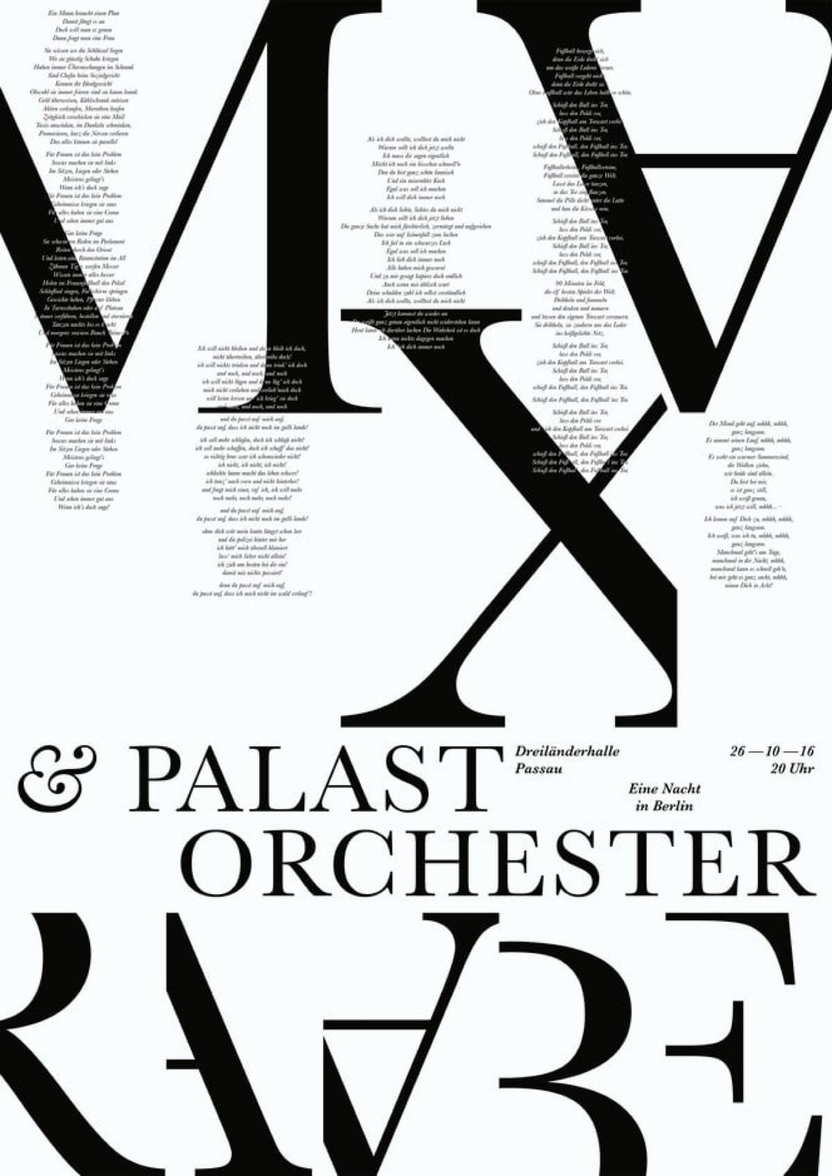 Типографические плакаты Мануэля Кройцера из Германии | Сетка — социальная сеть от hh.ru