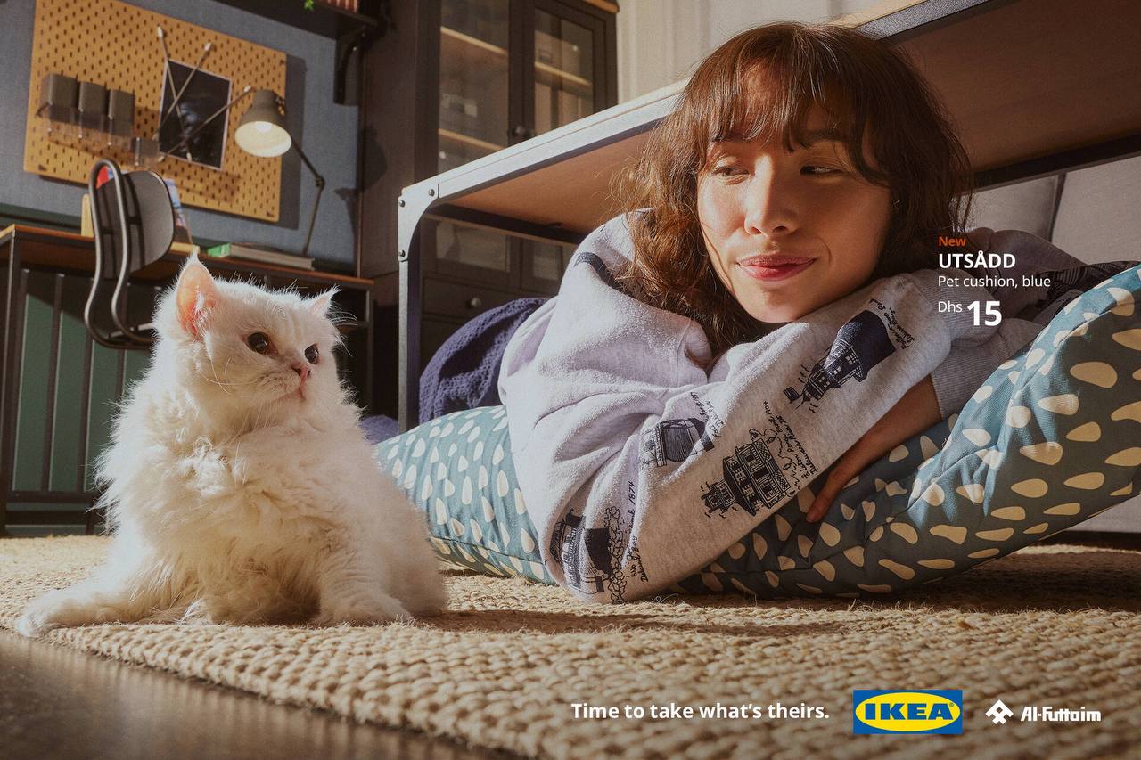 Странно, что это произошло только сейчас. IKEA выпустила свою первую коллекцию мебели для домашних животных. Для анонса новой линейки они сделали очень смешной визуал | Сетка — социальная сеть от hh.ru