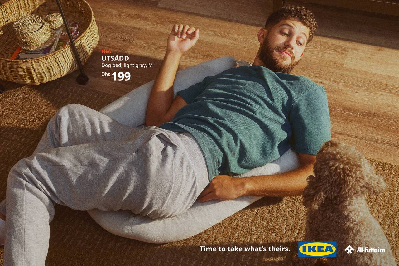 Странно, что это произошло только сейчас. IKEA выпустила свою первую коллекцию мебели для домашних животных. Для анонса новой линейки они сделали очень смешной визуал | Сетка — социальная сеть от hh.ru