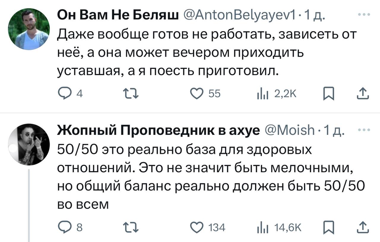 В Твиттере обсуждают отношение мужчин к тому, что женщина в паре зарабатывает больше | Сетка — социальная сеть от hh.ru