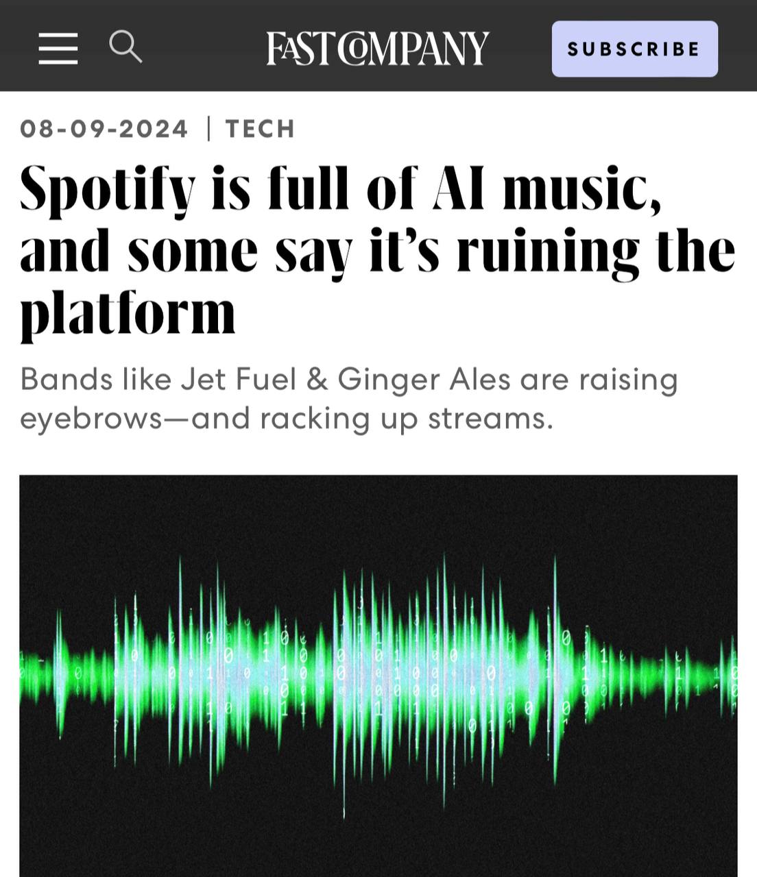 Гений набрал 15 миллиардов (!) прослушиваний в Spotify на сгенерированных треках. Он зарегал 650 псевдонимов, наклепал 2700 песен и заработал 3 миллиона долларов за год | Сетка — социальная сеть от hh.ru