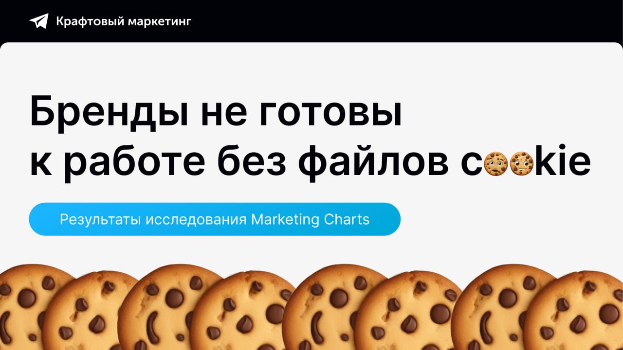 🍪 Готовы ли бренды к работе без файлов cookie? Делимся результатами исследования Marketing Charts.
Будущее без файлов cookie не за горами | Сетка — социальная сеть от hh.ru