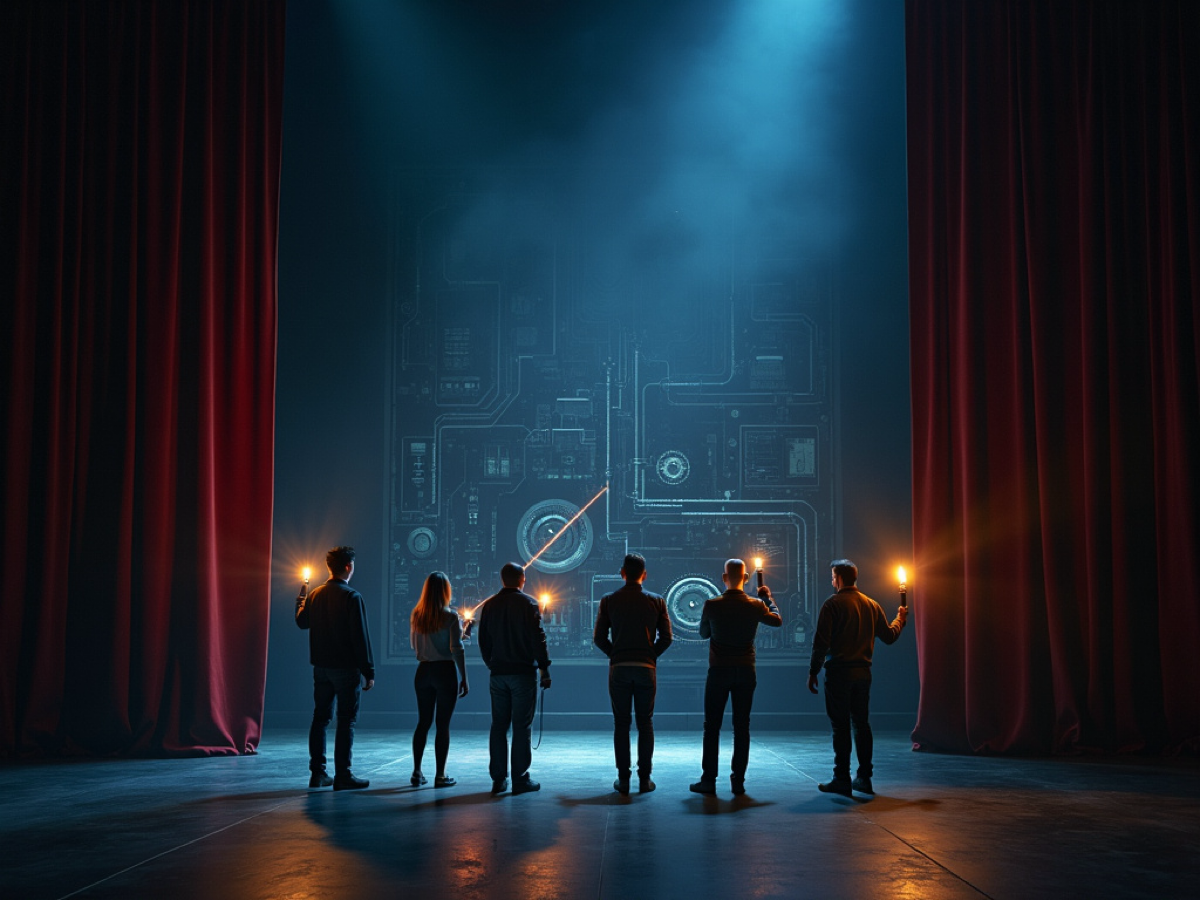 Двое из ларца, одинаковых с промта…
или как за 5 секунд сделать иллюстрацию к любому тексту | Сетка — социальная сеть от hh.ru