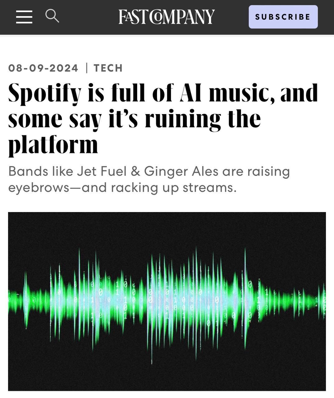 Spotify оказался завален сгенерированными треками.
Spotify, завалили фейковыми треками, и главный герой тут — некий музыкант Johan Röhr | Сетка — социальная сеть от hh.ru